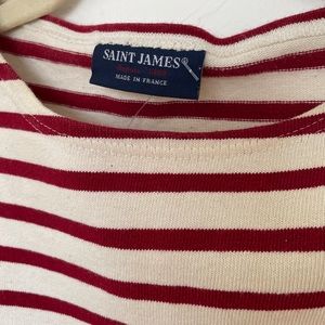 Saint James Striped Boatneck Top